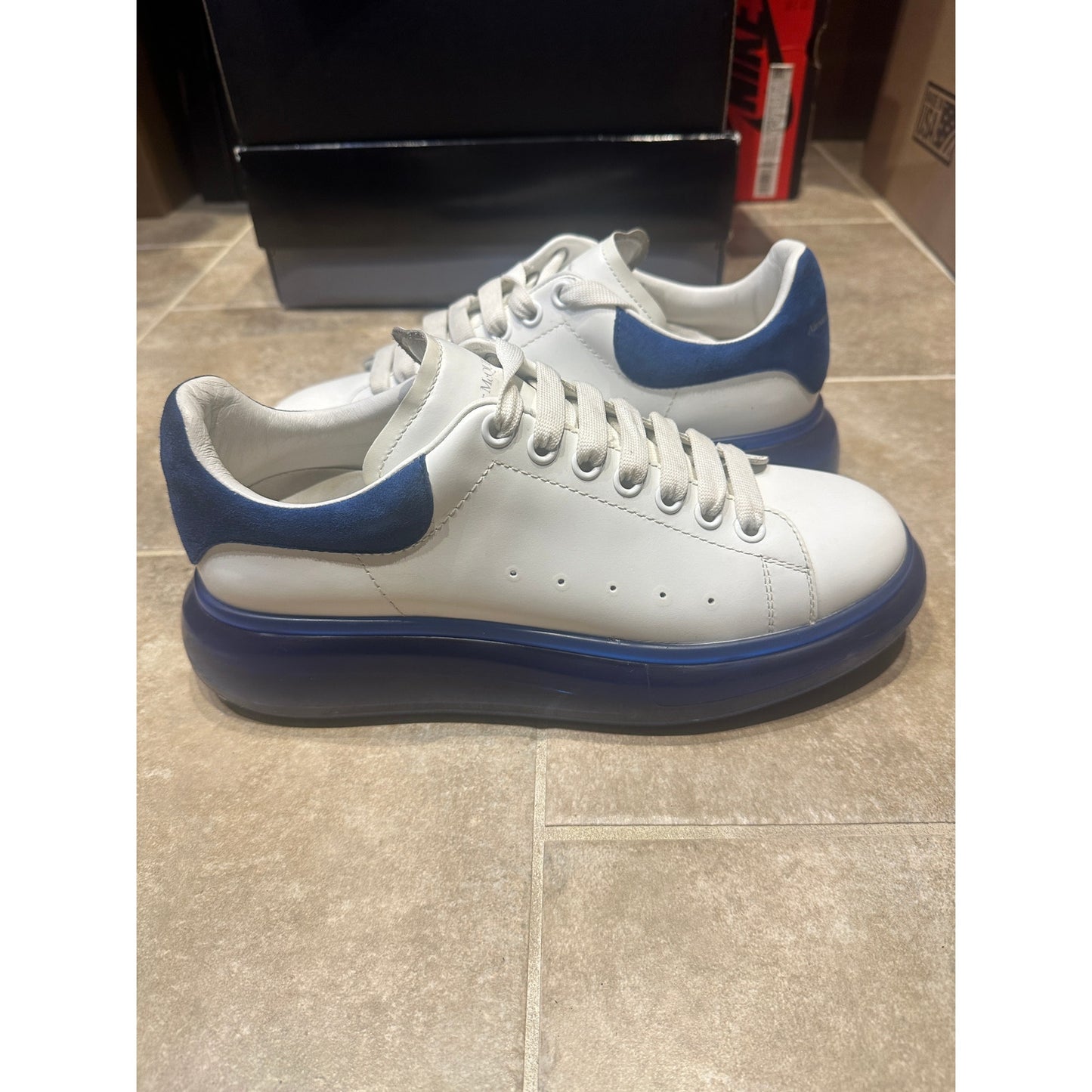 Size 9 - ALEXANDER MCQUEEN Bubble Sole Platform Sneaker