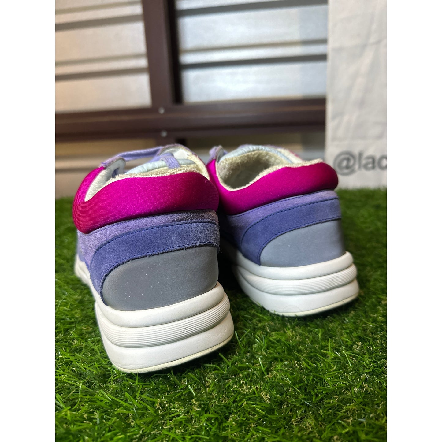 Chanel Interlocking CC Logo Nylon Sneakers | 9 Women's