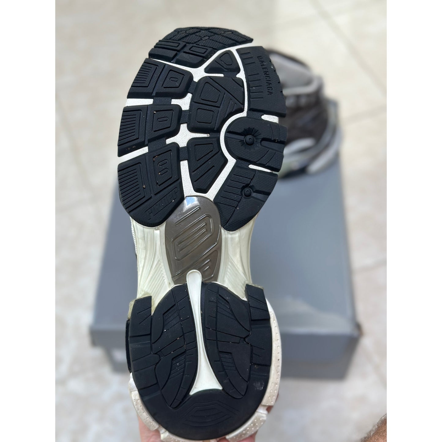 Size 10 - Balenciaga Runner High 'Black Medium Grey'