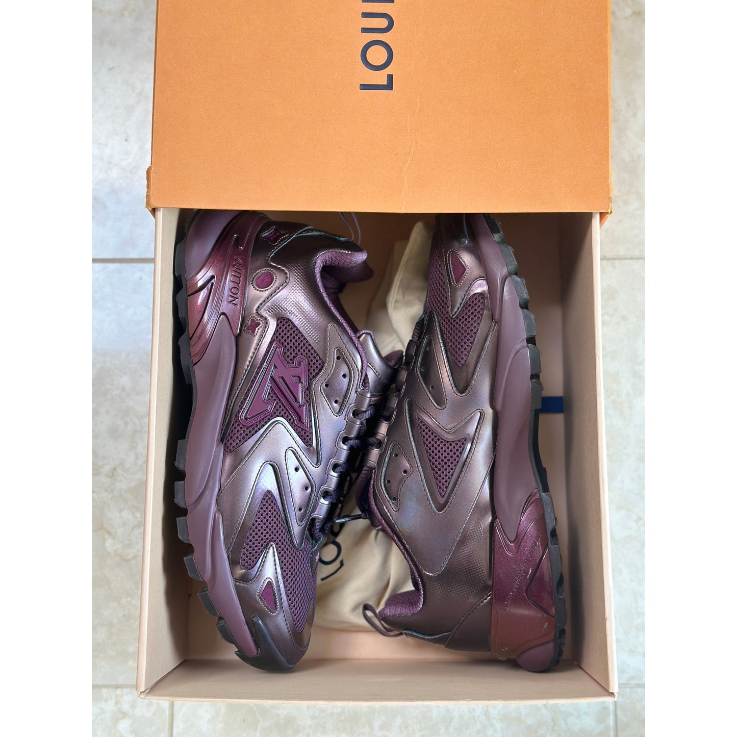 Louis Vuitton Tactic Men's Trainers - Size 8Uk | 9US