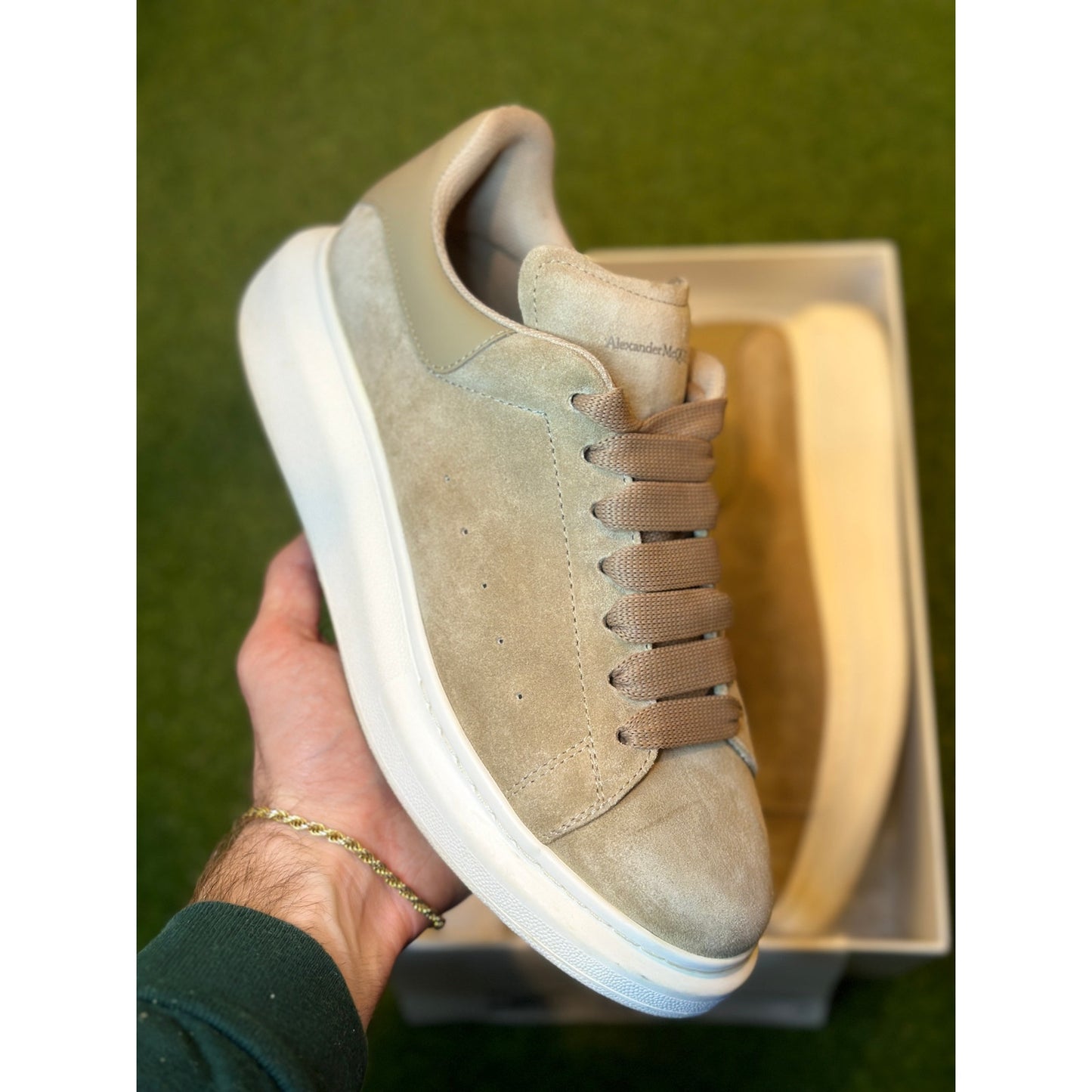Size 8.5 - Alexander Mcqueen Beige Suede