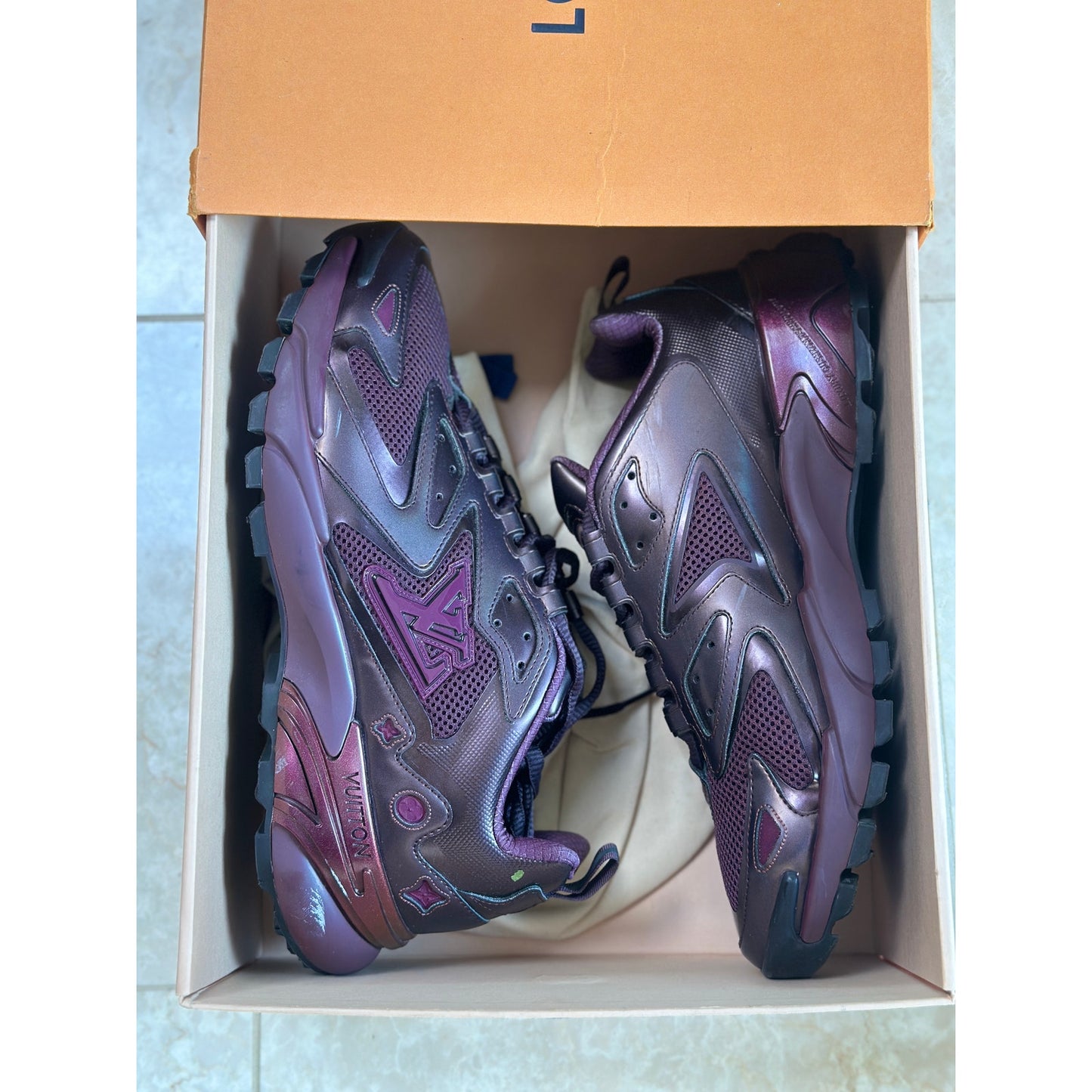 Louis Vuitton Tactic Men's Trainers - Size 8Uk | 9US
