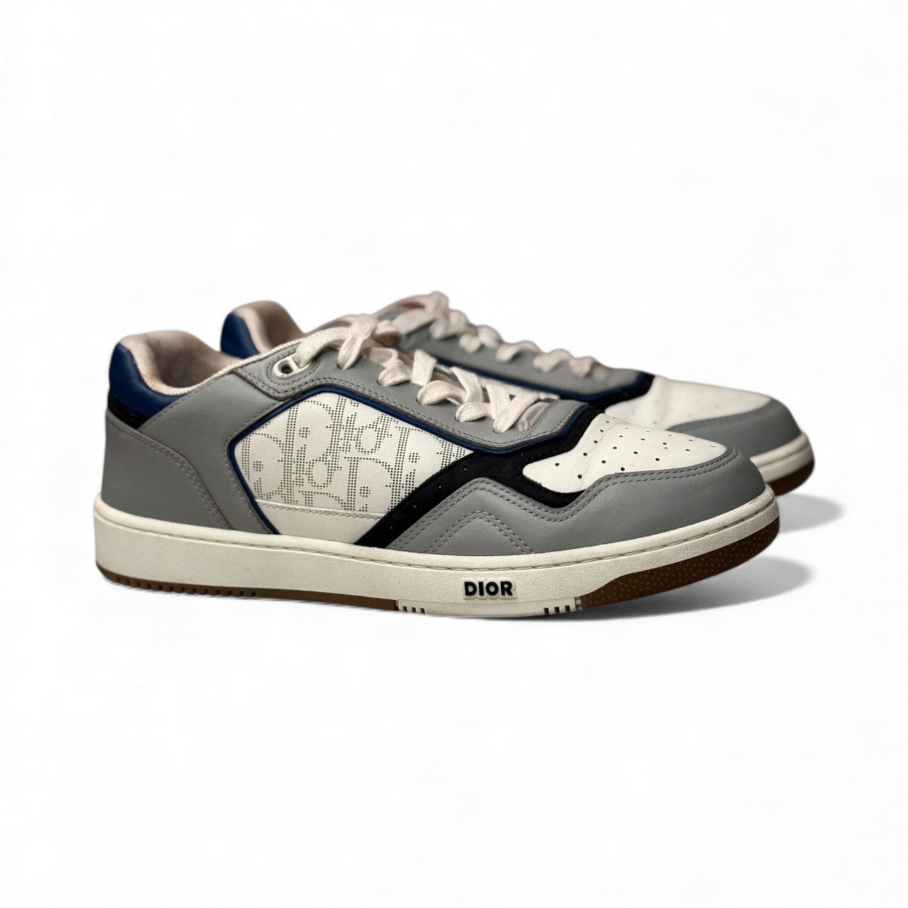 Size 9 - Dior B27 “Blue Grey White” Sneakers