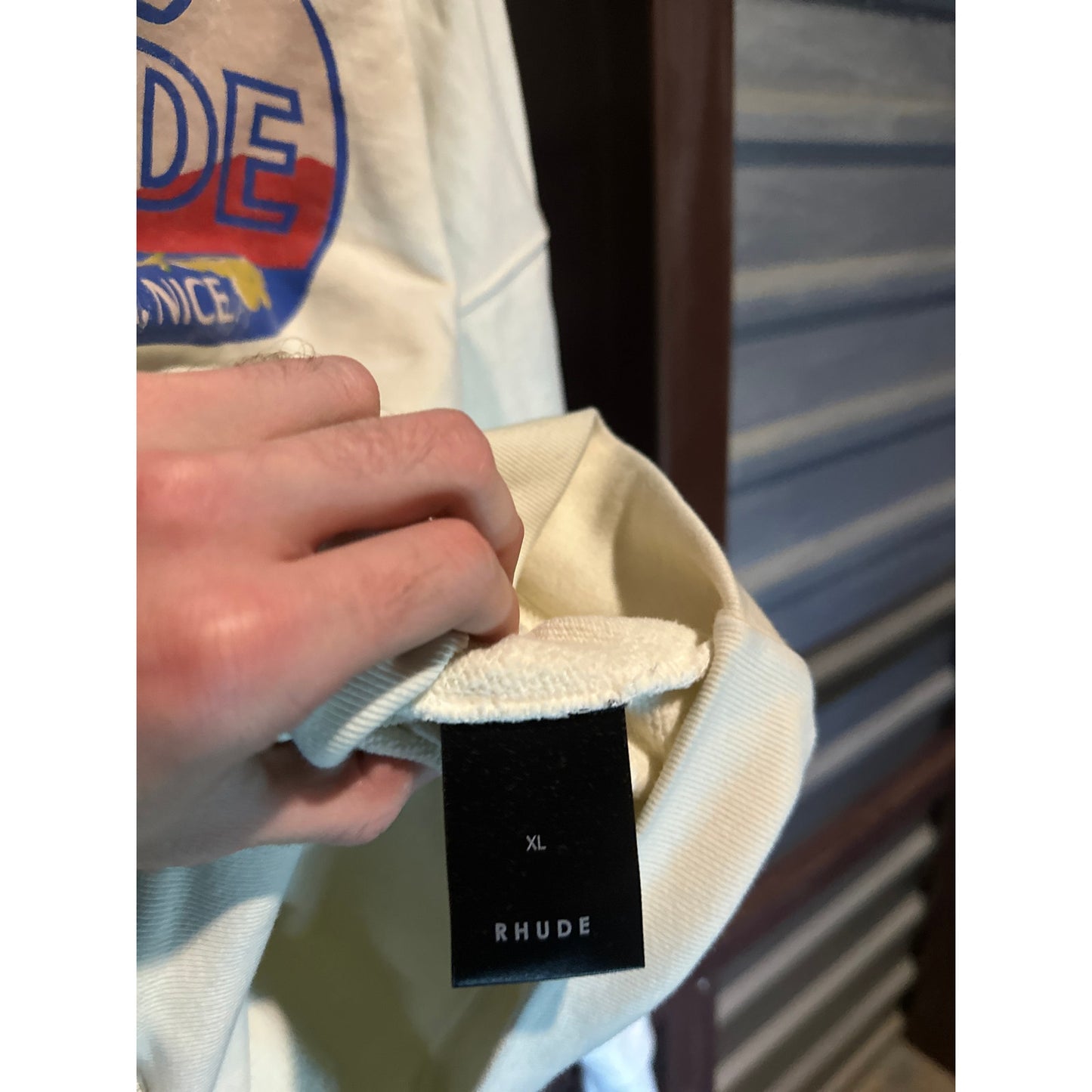 Rhude Hoodie "Hotel De Rhude" XL Sweatshirt