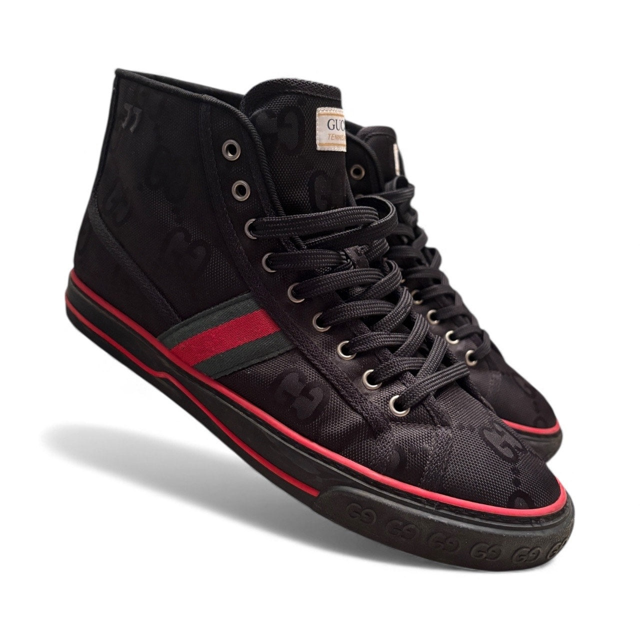 Size 10US - Gucci Off The Grid High Top Black GG