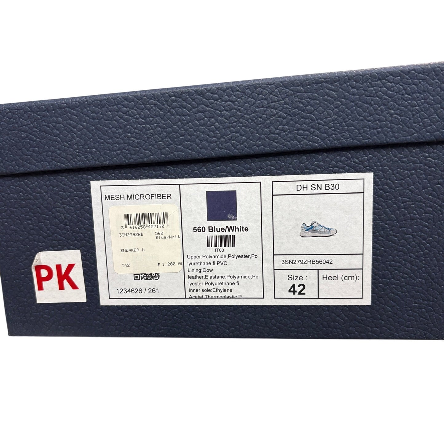 Dior B30 Blue Grey White Sneakers | Size 42 (9US)