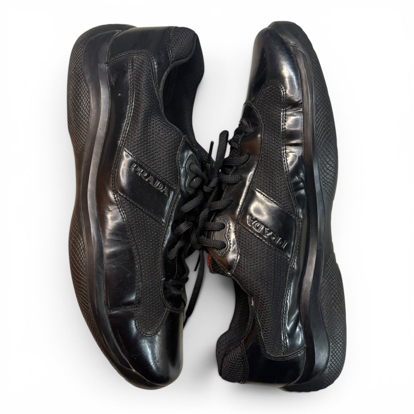 Prada America's Cup Black Sneakers | 10.5UK