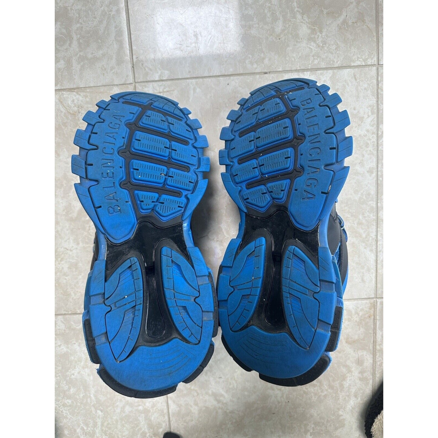 Size 11 - Balenciaga Track LED Sneaker Yellow Blue
