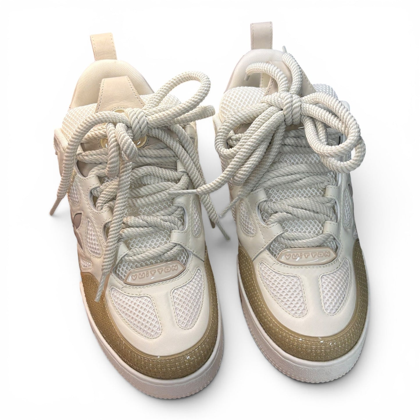Louis Vuitton LV Skate Sneakers Beige | Size 8LV