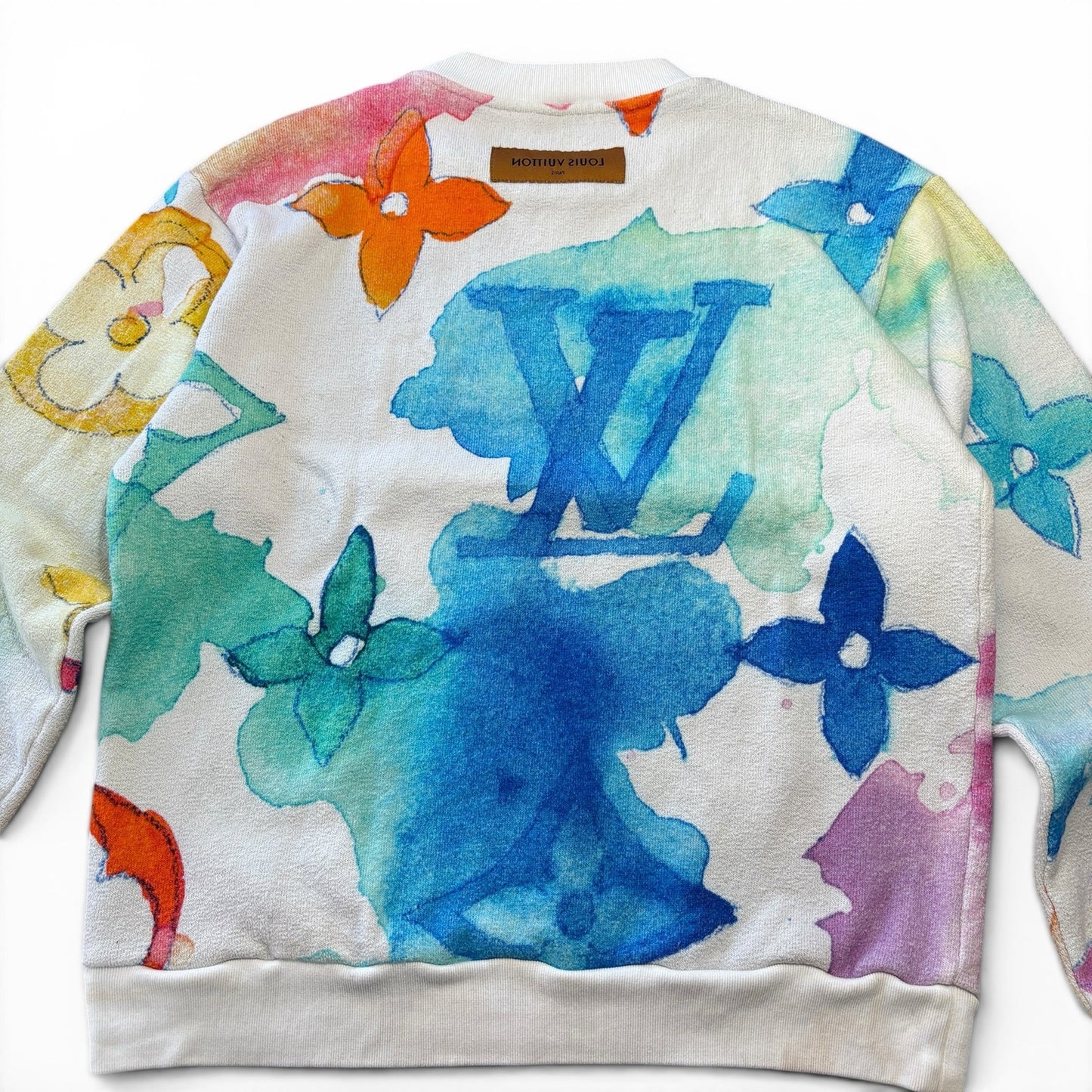 Louis Vuitton Water Monogram Ink Sweater Multicolor | Medium