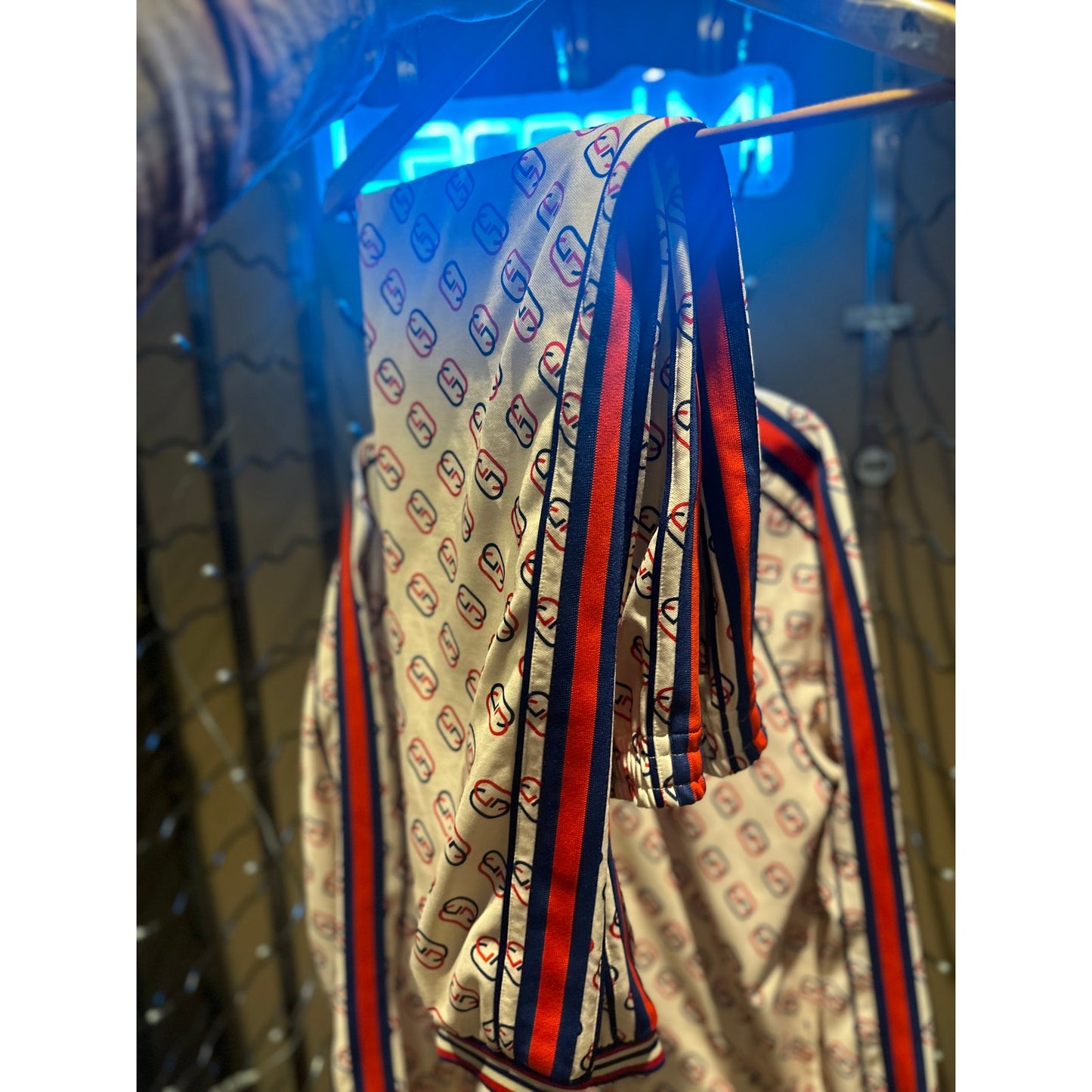 Large Mens Gucci GG interlocking track suit-Jacket and pants