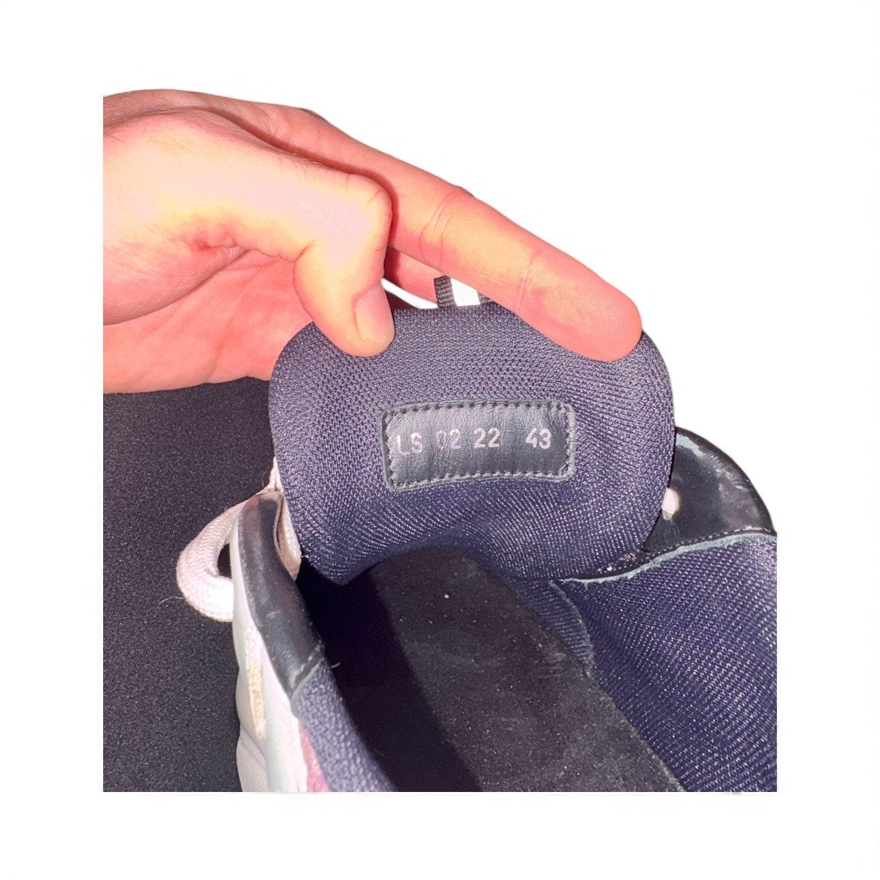 Size 10 - Dior B22 “Cream Lavender” Calfskin Mesh Sneakers