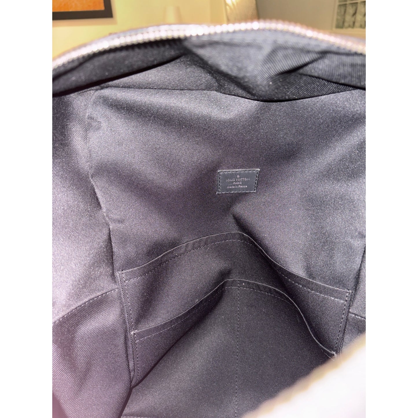 LOUIS VUITTON Monogram Eclipse Discovery Backpack $3000 MSRP