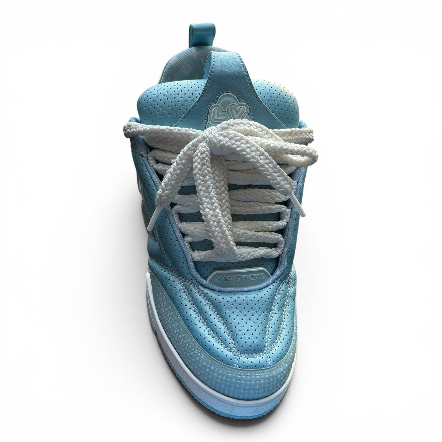 Louis Vuitton LV Skate Light Blue / White Sneakers | Size 8.5LV