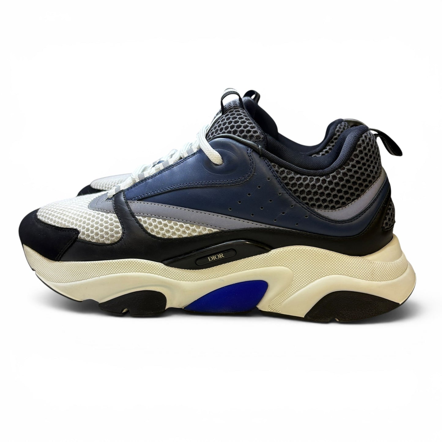 Dior B22 Low Top Black Navy Sneakers | Size 45 (12US)