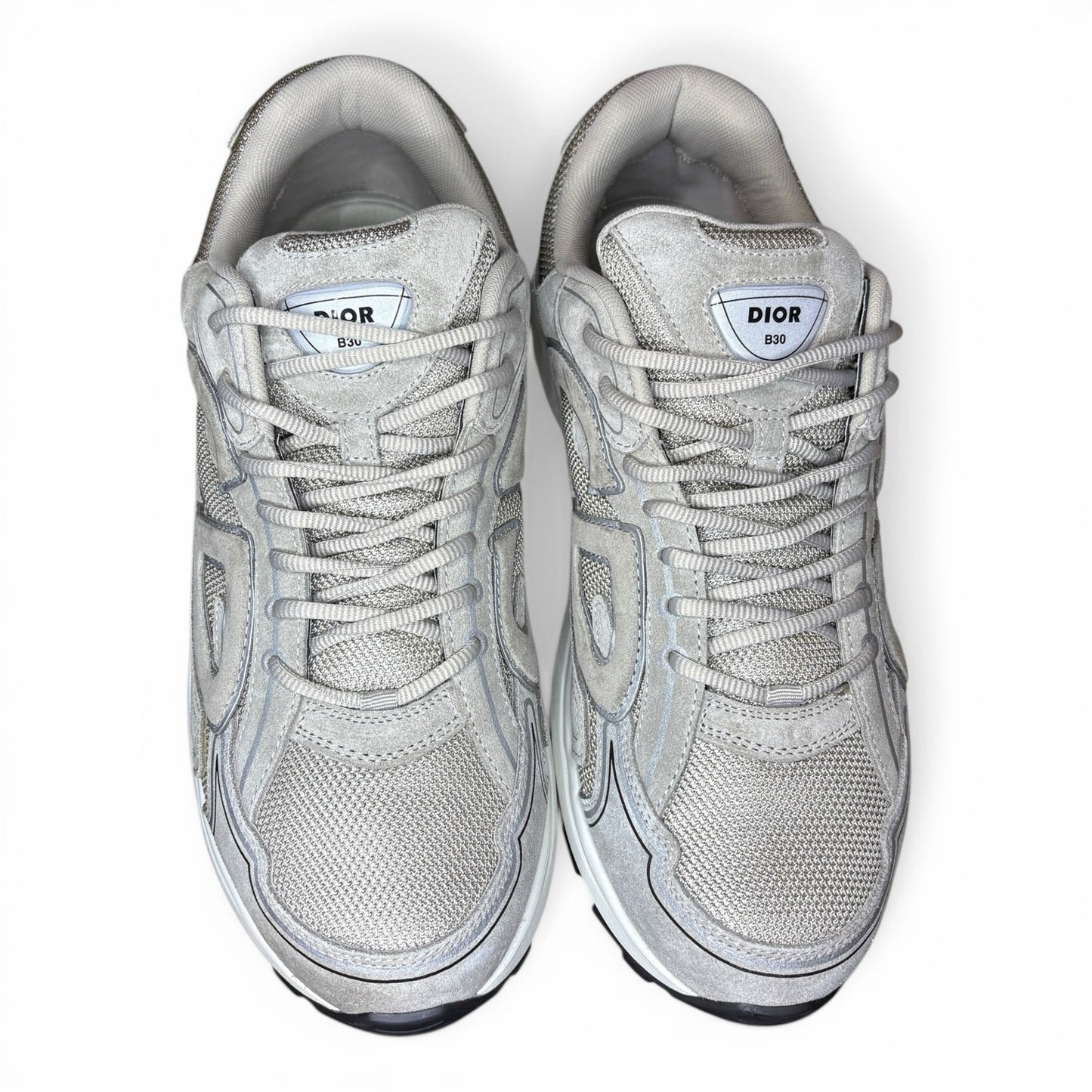 Dior B30 Grey Suede Sneakers | Size 46 (13US)