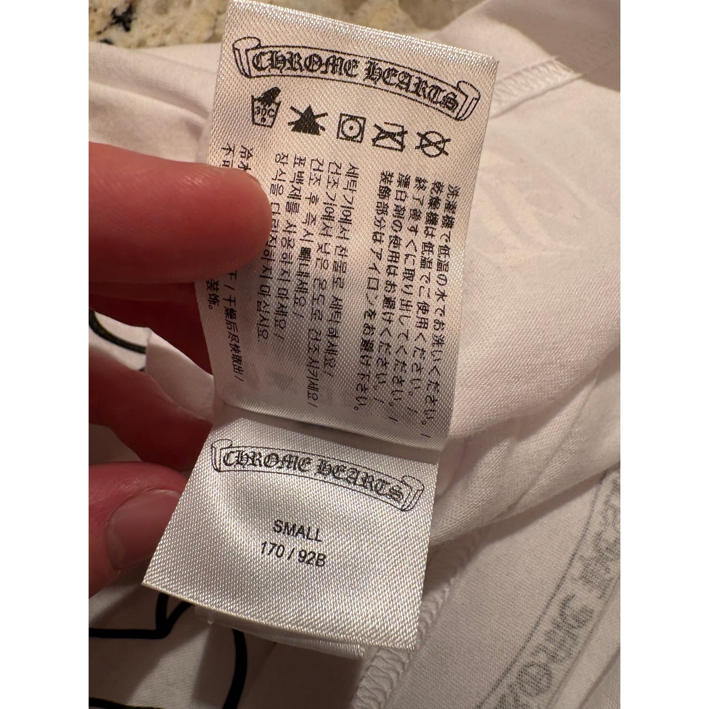 Small | Chrome Hearts Scroll Tee Shirt New