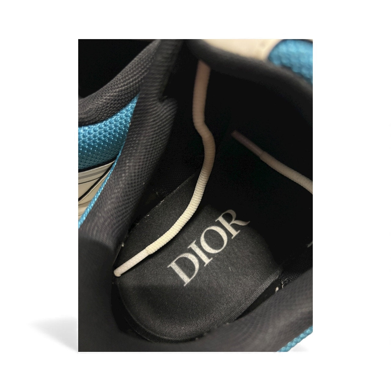 Dior B30 Sneaker White Blue Sneakers - Size 45 (US 12)
