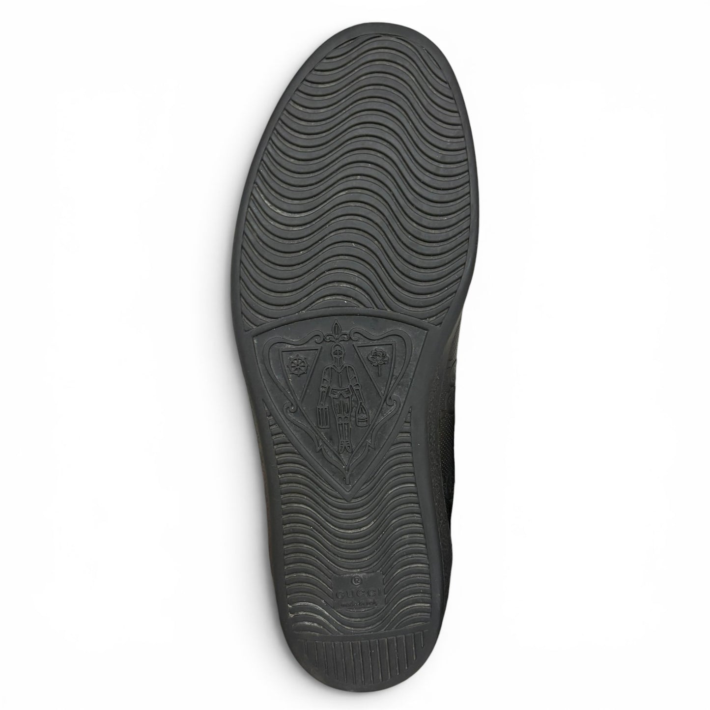 Gucci Ace Black Monorgram Sneakers | Size 11G