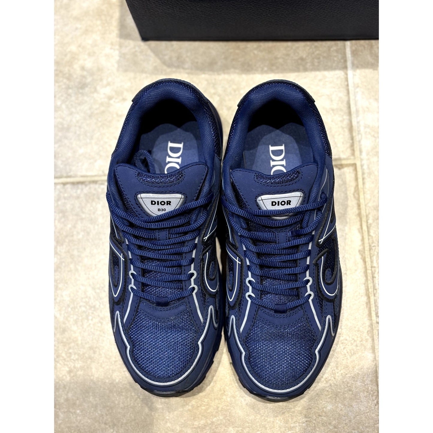Size 9 - Dior B30 Navy Deep Blue Sneakers