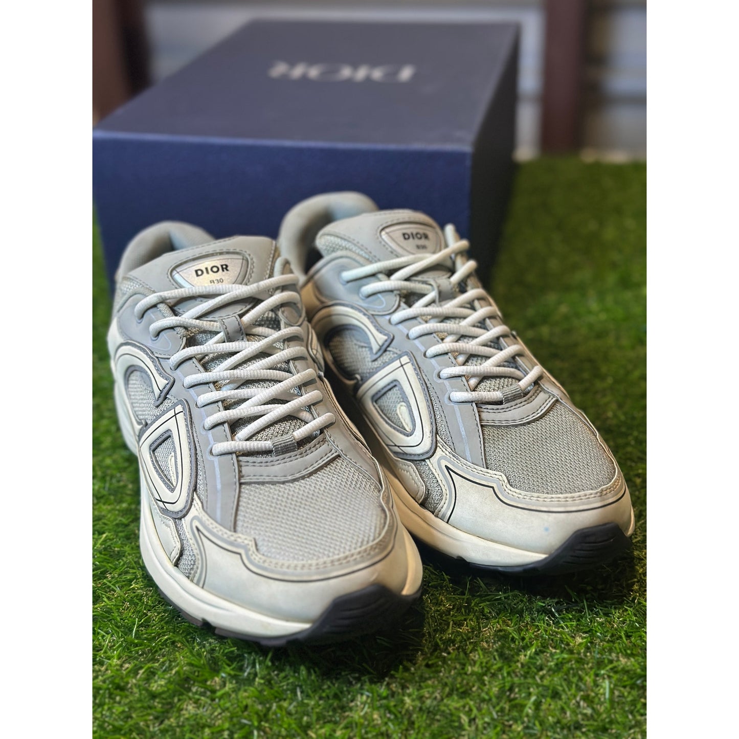Size 11 - Dior B30 Grey/White Sneakers