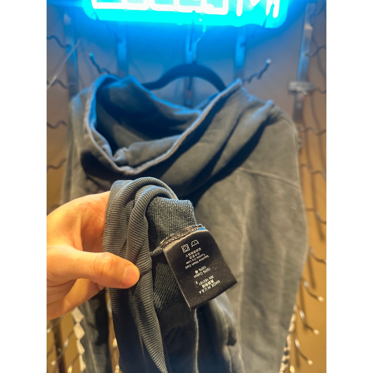 Rhude Motor Sport Crest World Champion Racing Team 21 Hoodie