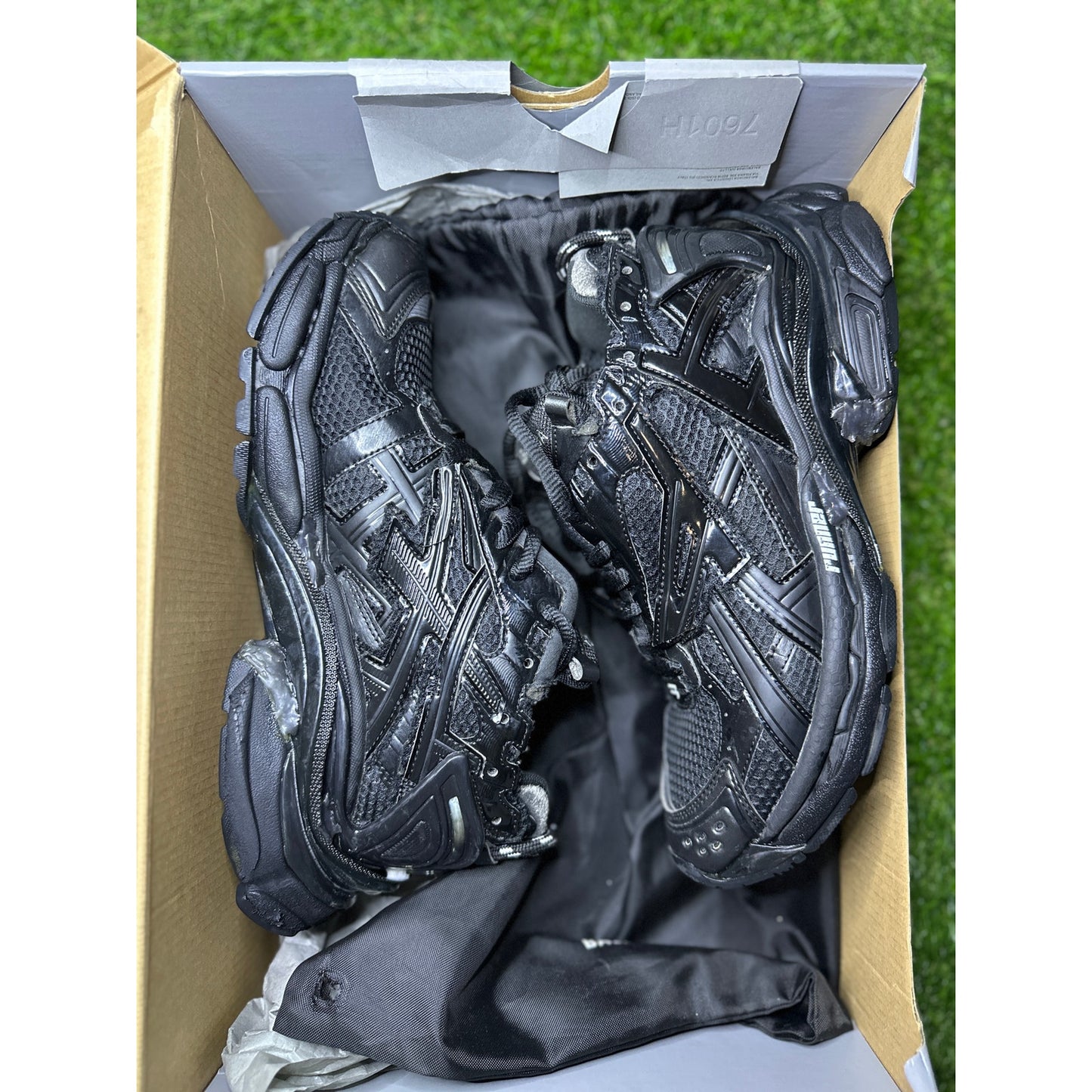 Size 8 - Balenciaga Runner Black Sneakers