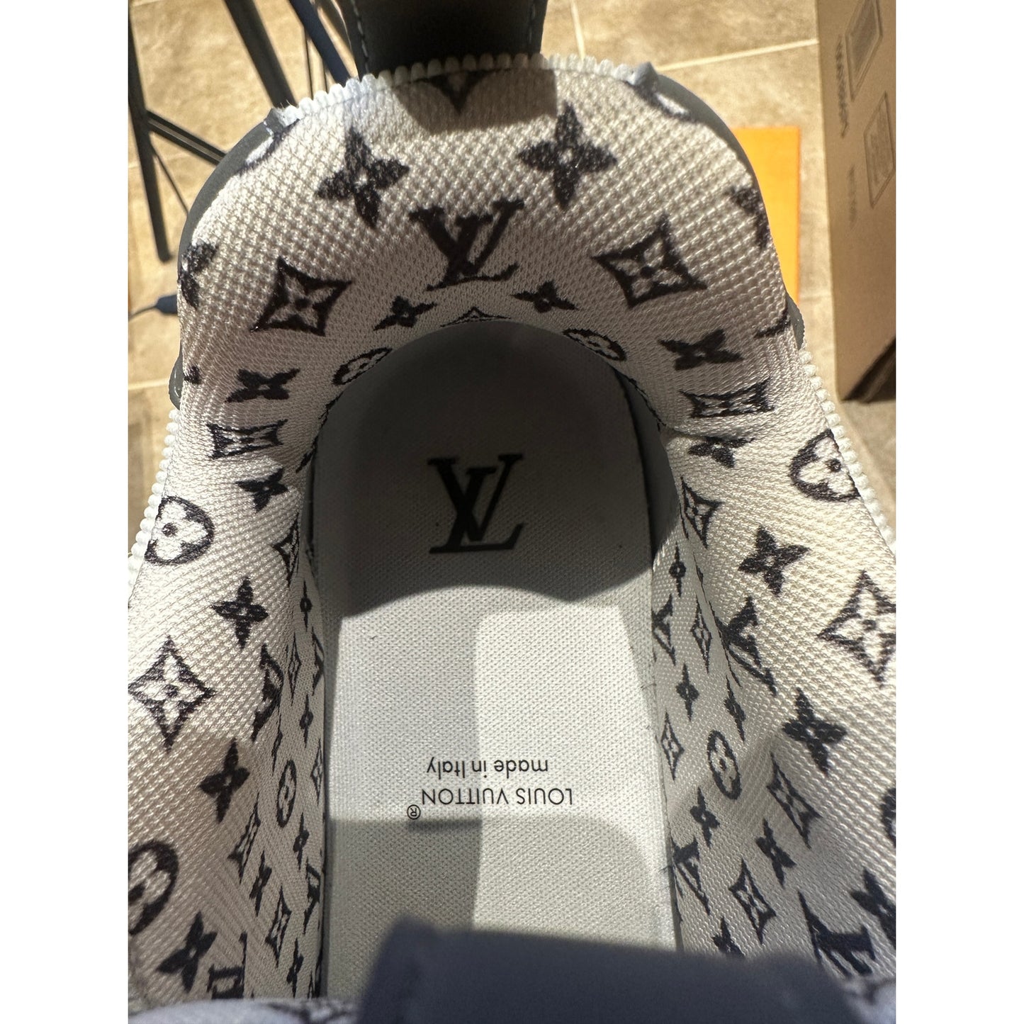 Louis Vuitton LV Skate Sneaker Grey White | Size 7.5UK