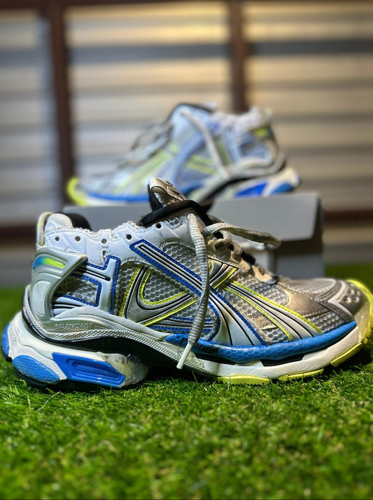 Balenciaga Runner Sneakers Blue/Yellow/White | Size 42EU