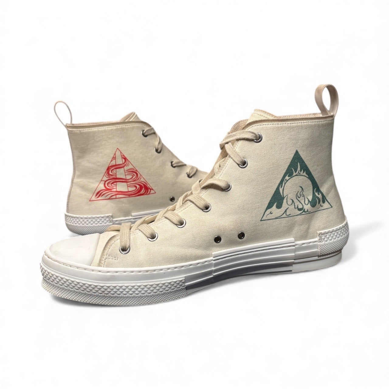 Size 14 - Dior B23 High Top AsteroDior White