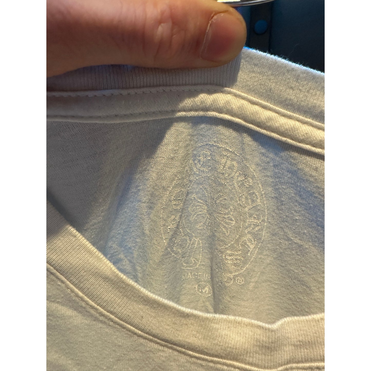 Medium - Chrome Hearts Multi Color Horse Shoe L/S T-shirt White