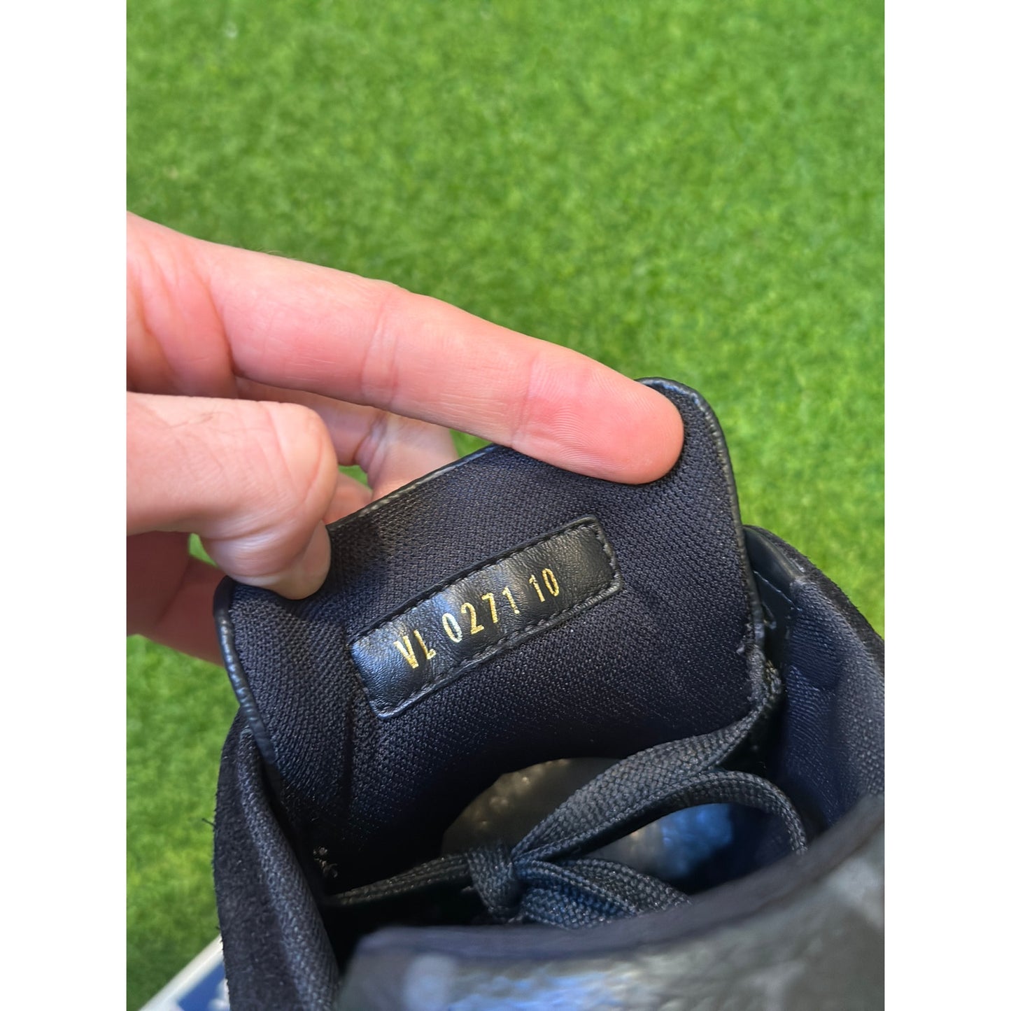 Louis Vuitton LV Trainer "Graphite" Black Monogram Sneaker
