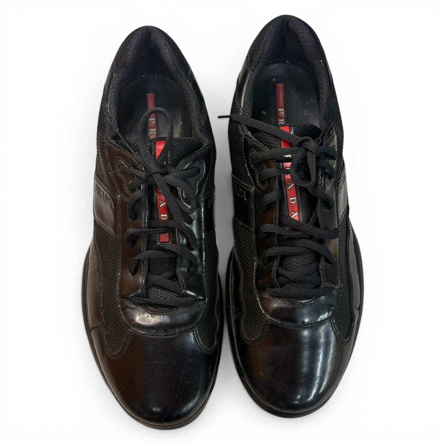 Prada America's Cup Black Sneakers | 10.5UK