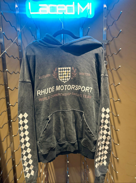 Rhude Motor Sport Crest World Champion Racing Team 21 Hoodie