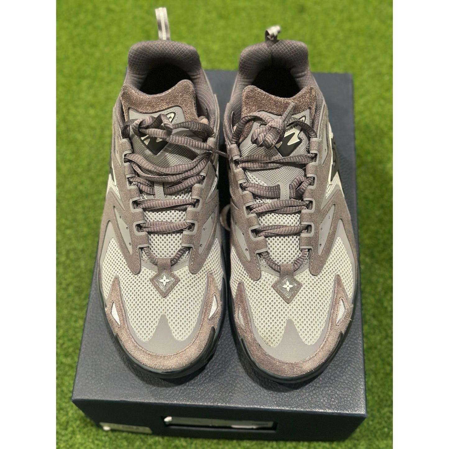 US11.5 - Louis Vuitton Lv Runner Tatic Sneaker Grey