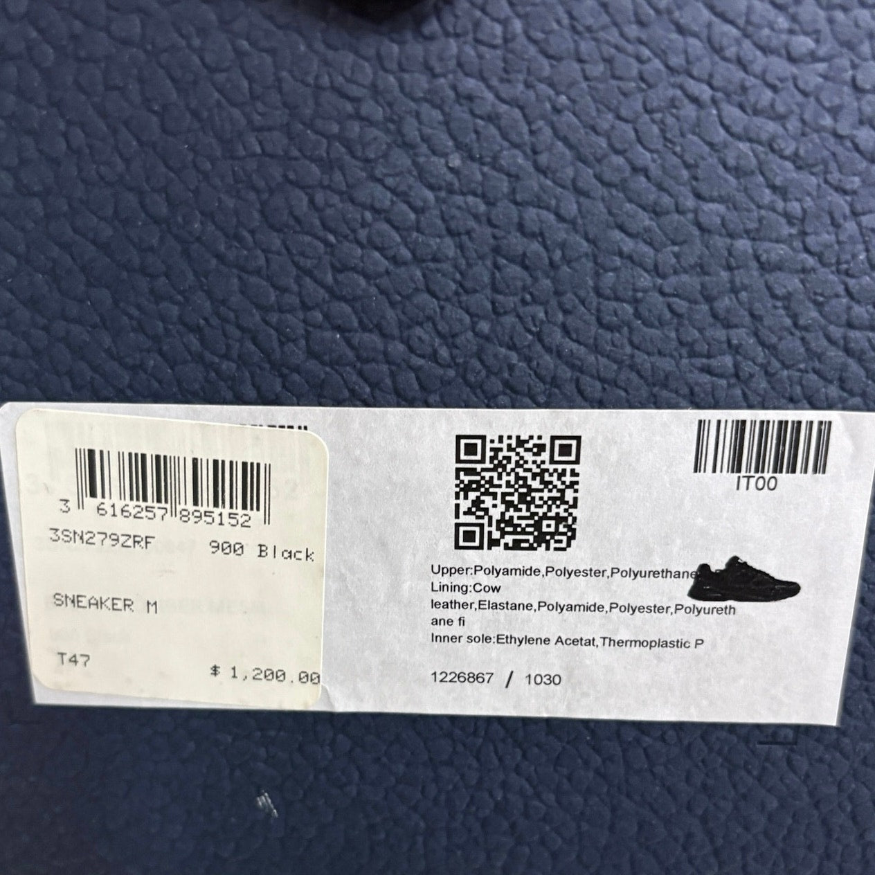 Dior B30 Black Sneakers | Size 47 (14US)