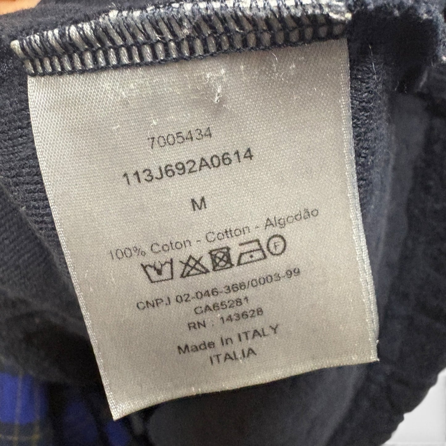 Dior Oblique Towel Tee Shirt Navy Blue Monogram Size Medium