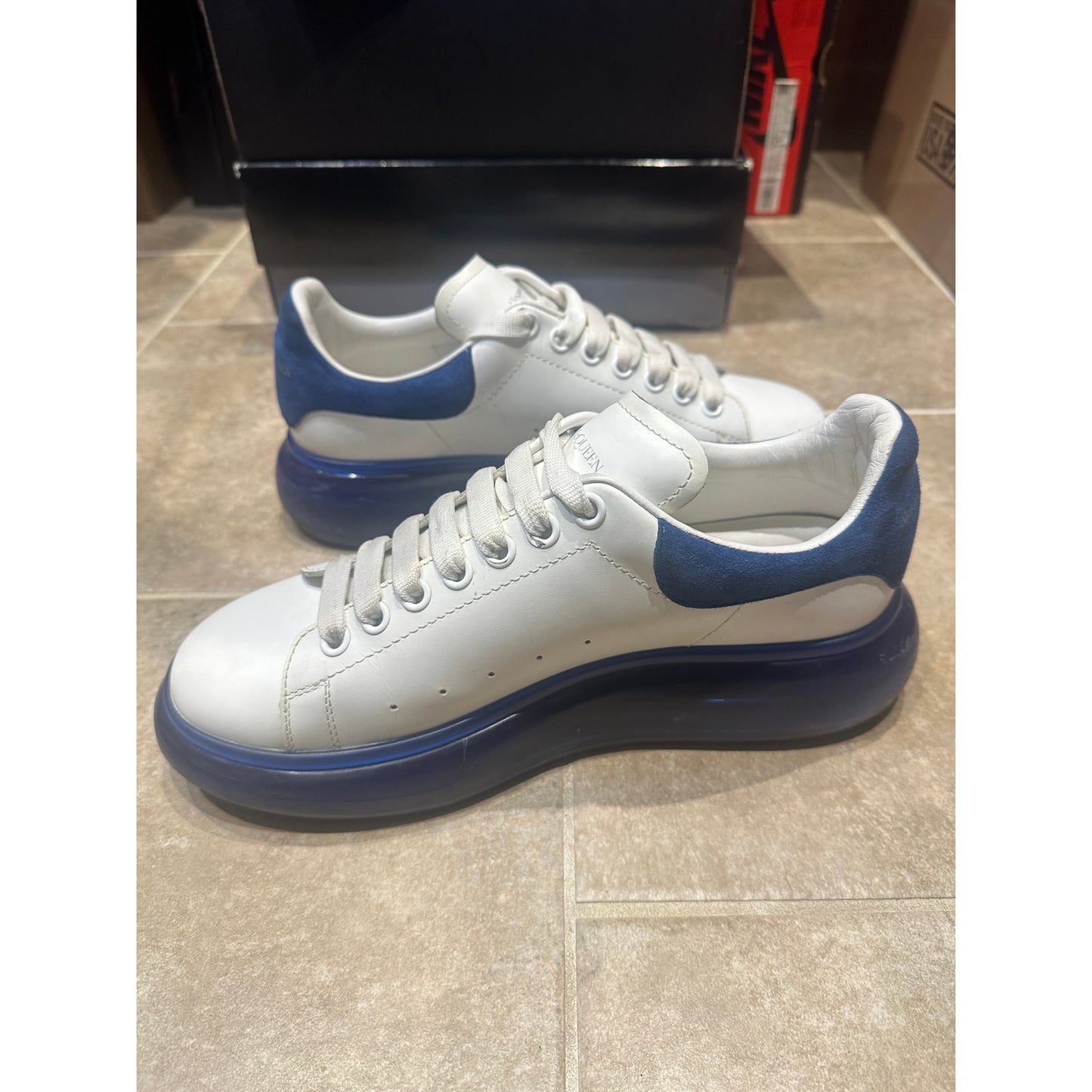 Size 9 - ALEXANDER MCQUEEN Bubble Sole Platform Sneaker