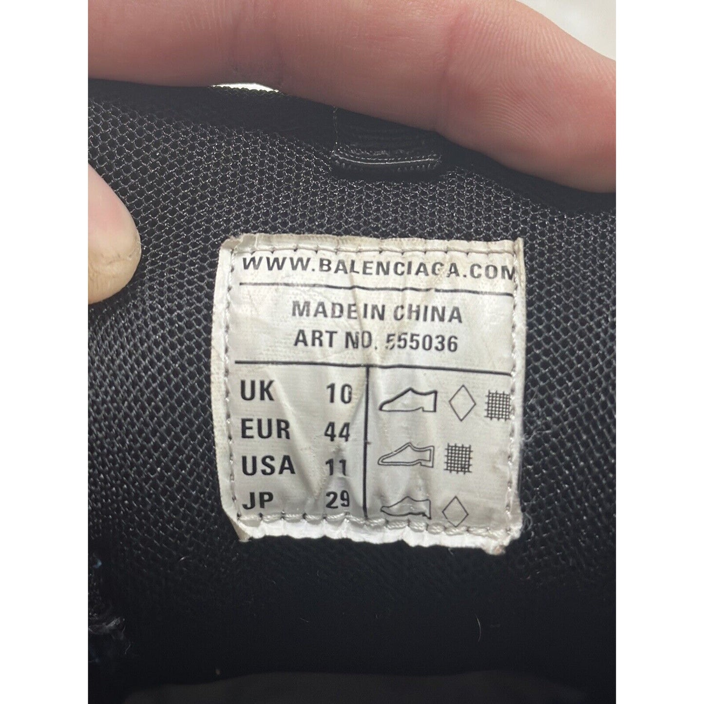 Size 11 - Balenciaga Track LED Sneaker Yellow Blue