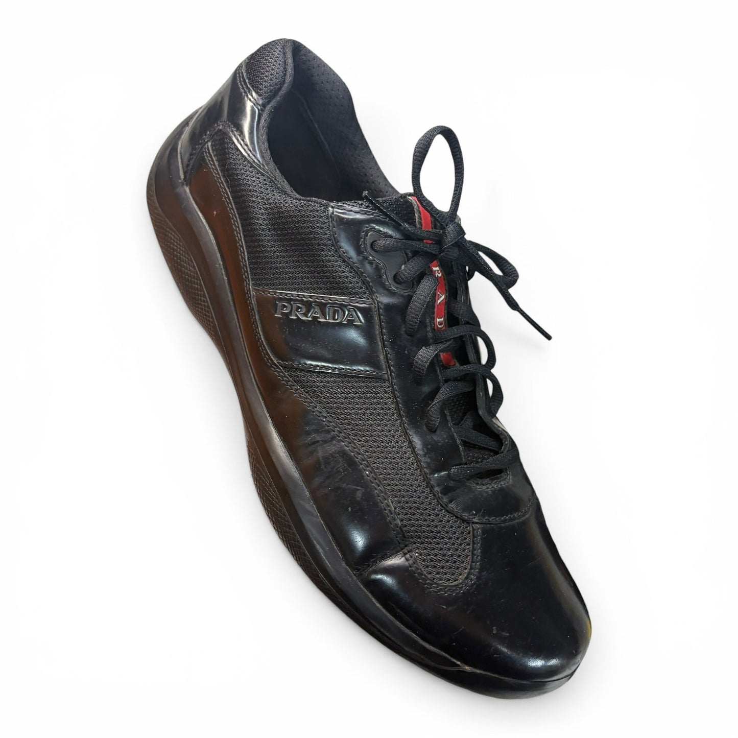 Prada America's Cup Black Sneakers | 10.5UK
