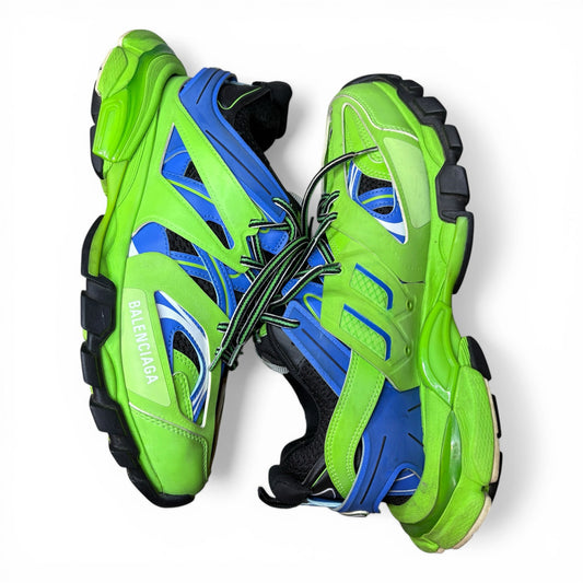 Size 9 - Balenciaga Track Green Blue Sneakers