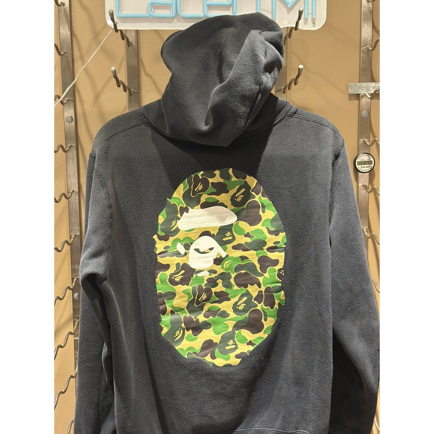 Bape Camo Ape Hoodie | Large