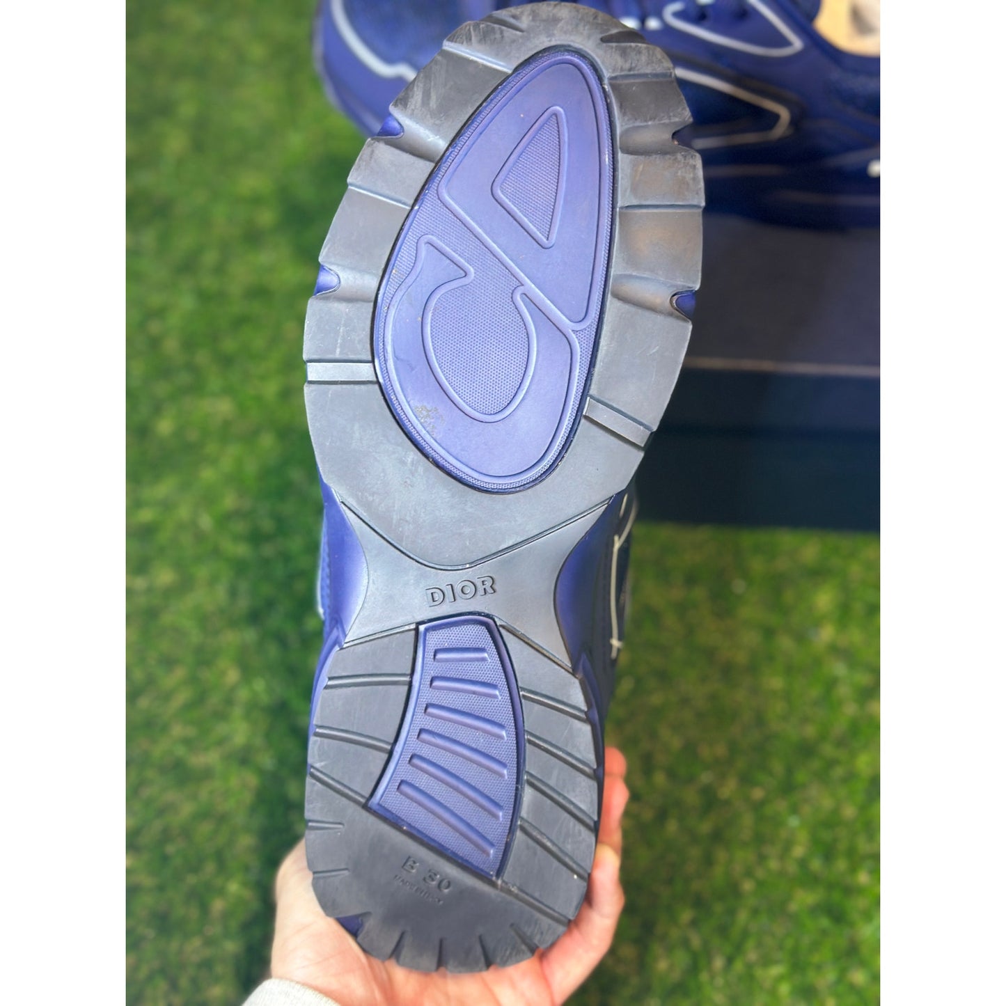 Dior B30 Sneaker Navy Blue Sneakers - Size 44 (US 11)