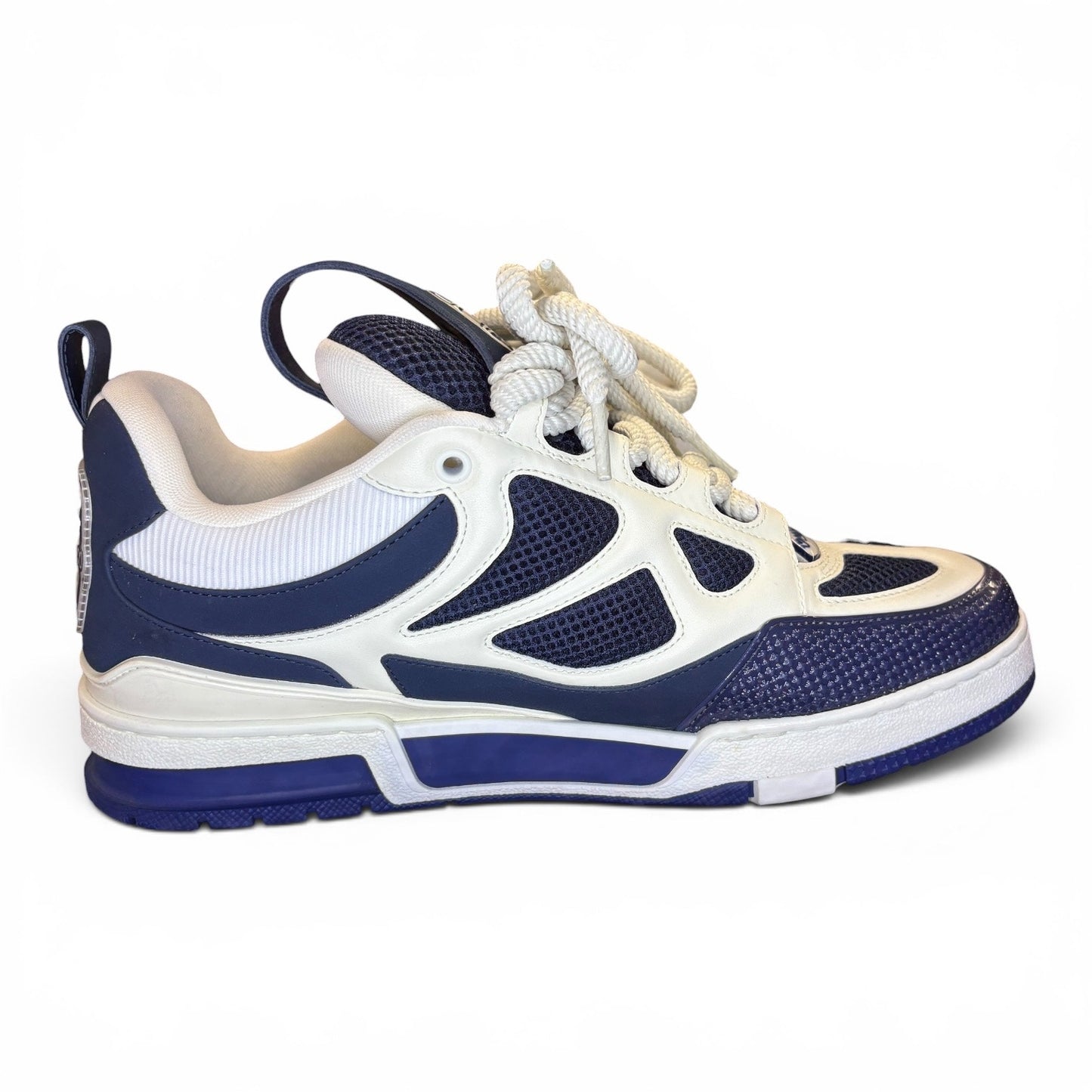 Louis Vuitton LV Skate Blue / White Sneakers | Size 9LV