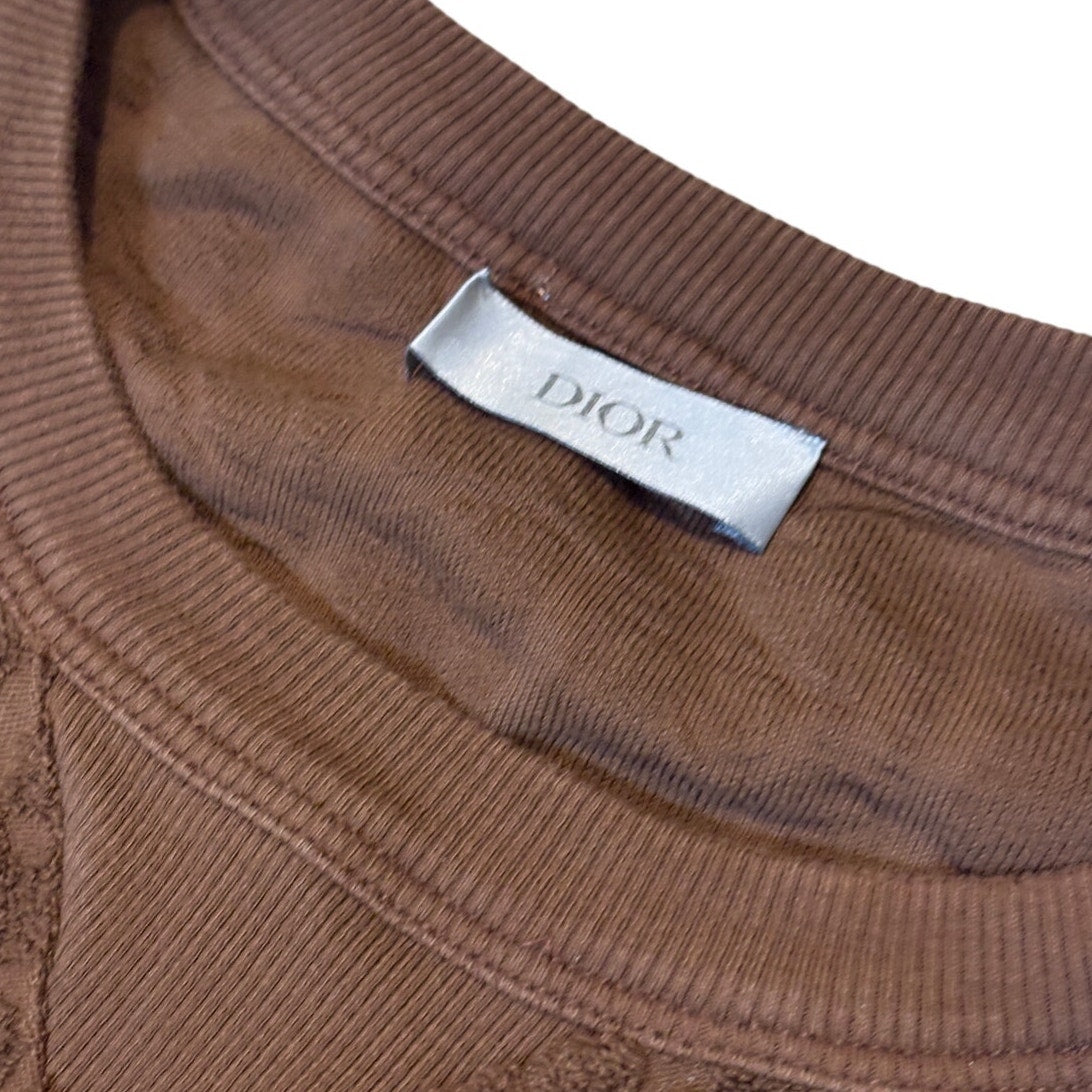 Dior Brown Oblique Towel T-Shirt