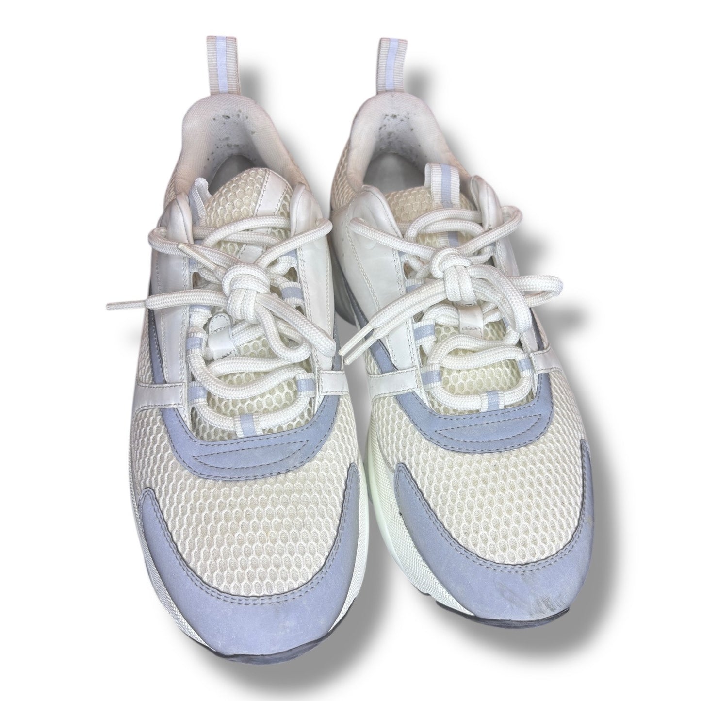 Dior B22 Reflective Low Top White Sneakers | Size 43 (10US)