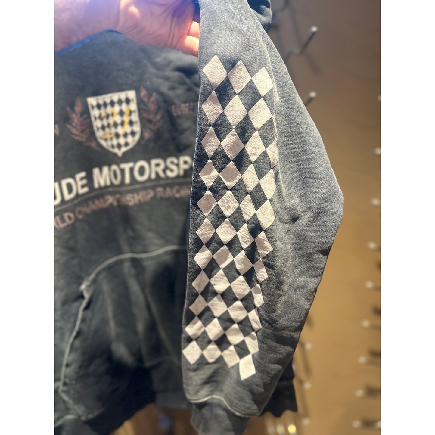 Rhude Motor Sport Crest World Champion Racing Team 21 Hoodie