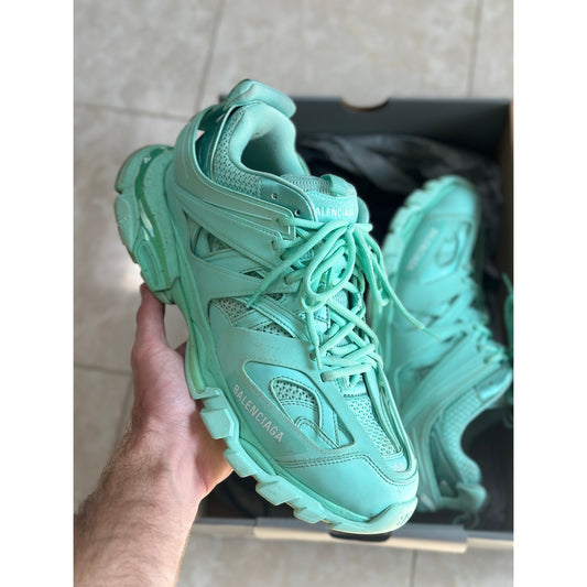 Size 11 - Balenciaga Mens Track Sneaker 'Mint'