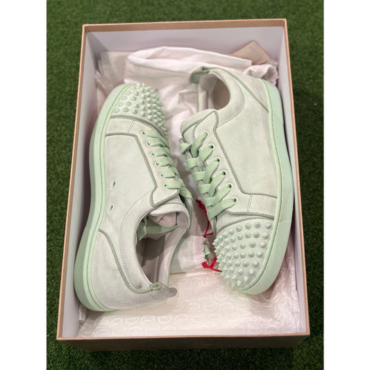 Size 8 - Christian Louboutin Lime Green Lowtop Sneakers
