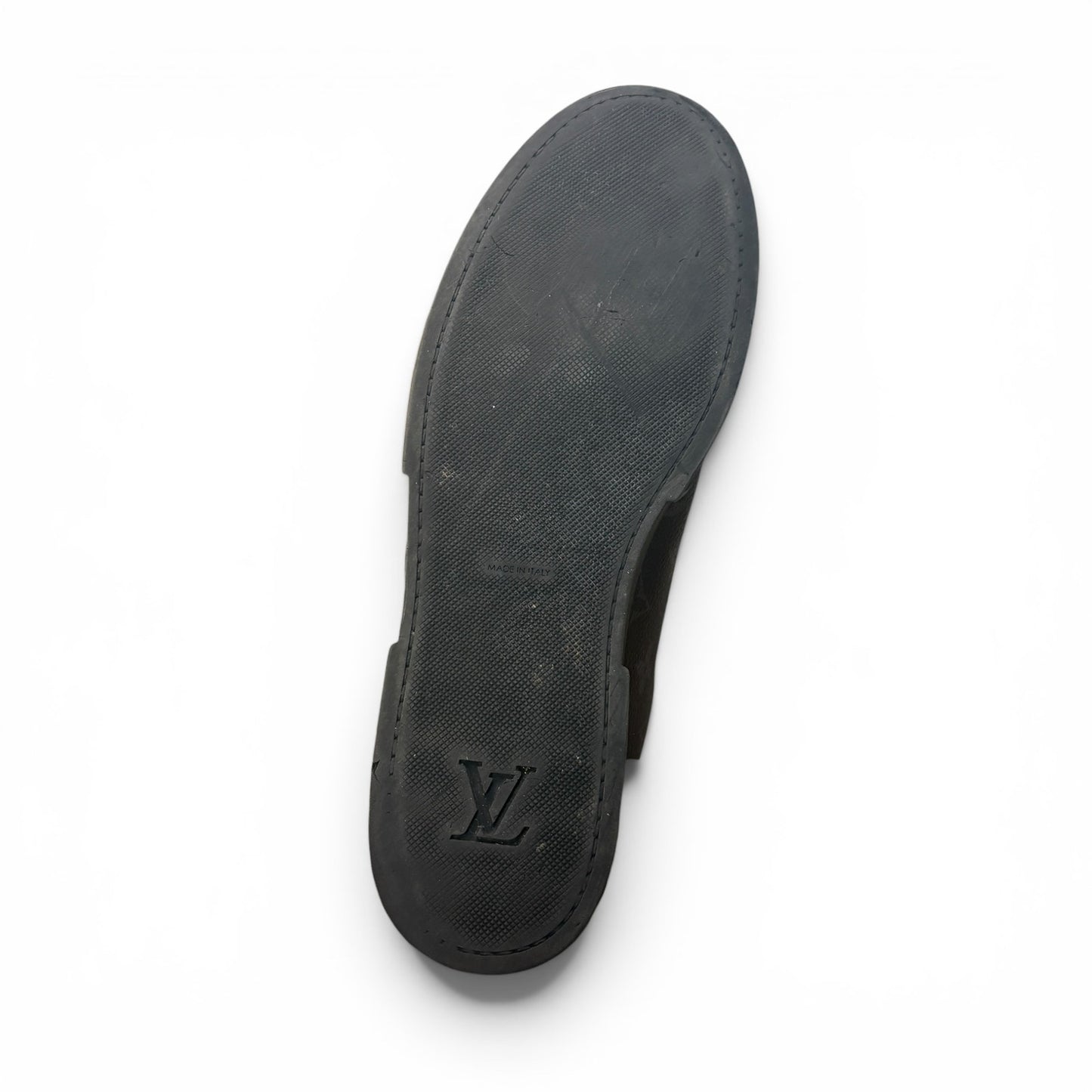 Louis Vuitton Match-Up Black Monogram Sneakers | Size 9LV
